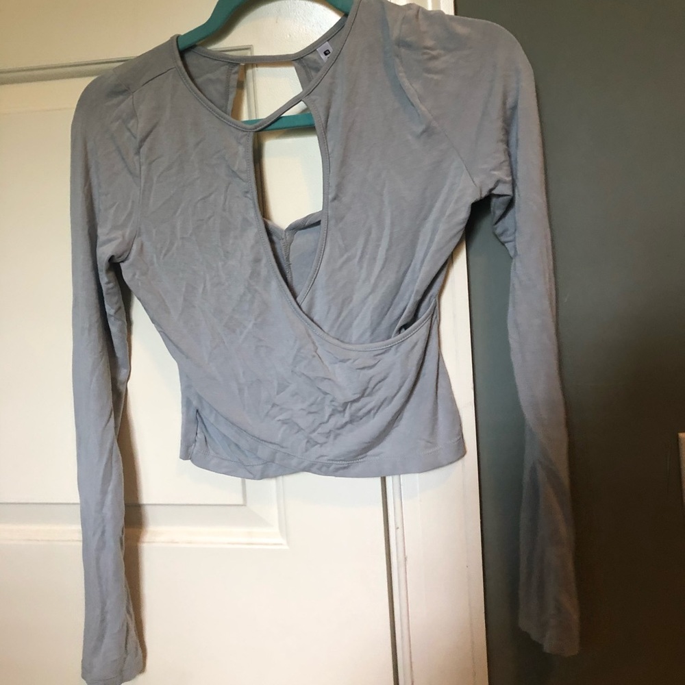Long Sleeve Fabletics Yoga Top